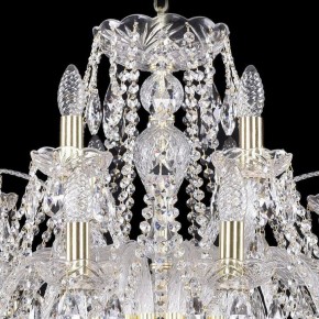 Подвесная люстра Bohemia Ivele Crystal 1411 1411/16+8/360/G в Соликамске - solikamsk.mebel24.online | фото 4