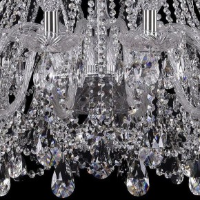 Подвесная люстра Bohemia Ivele Crystal 1411 1411/18/400/h-113/Ni в Соликамске - solikamsk.mebel24.online | фото 3