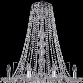 Подвесная люстра Bohemia Ivele Crystal 1411 1411/18/400/h-113/Ni в Соликамске - solikamsk.mebel24.online | фото 4