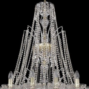Подвесная люстра Bohemia Ivele Crystal 1411 1411/20/400/XL-120/G в Соликамске - solikamsk.mebel24.online | фото 4
