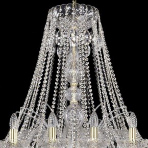 Подвесная люстра Bohemia Ivele Crystal 1411 1411/24/460/G в Соликамске - solikamsk.mebel24.online | фото 4