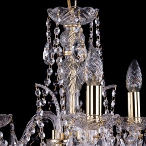 Подвесная люстра Bohemia Ivele Crystal 1411 1411/3/141/G в Соликамске - solikamsk.mebel24.online | фото 4