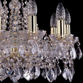 Подвесная люстра Bohemia Ivele Crystal 1413 1413/10/165/G/Leafs в Соликамске - solikamsk.mebel24.online | фото 2