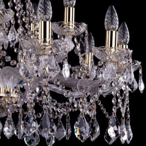 Подвесная люстра Bohemia Ivele Crystal 1413 1413/10+5/300/G/Leafs в Соликамске - solikamsk.mebel24.online | фото 2