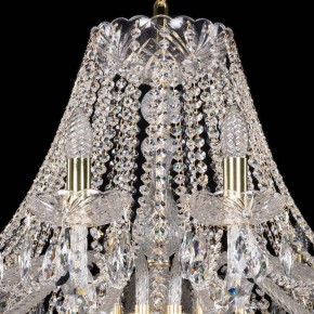 Подвесная люстра Bohemia Ivele Crystal 1413 1413/18/400/G в Соликамске - solikamsk.mebel24.online | фото 4