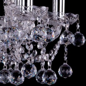 Подвесная люстра Bohemia Ivele Crystal 1413 1413/6/141/Ni/Balls в Соликамске - solikamsk.mebel24.online | фото 3