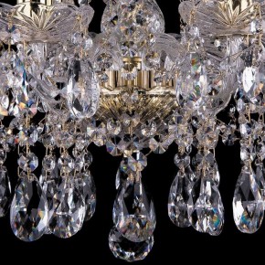 Подвесная люстра Bohemia Ivele Crystal 1413 1413/8/165/G/Tube в Соликамске - solikamsk.mebel24.online | фото 3