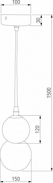 Подвесная люстра Eurosvet Polar 50251/1 LED белый в Соликамске - solikamsk.mebel24.online | фото 3