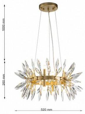 Подвесная люстра Favourite Rays 4058-8P в Соликамске - solikamsk.mebel24.online | фото 6
