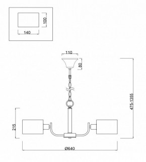 Подвесная люстра Freya Anita FR5012PL-05CH в Соликамске - solikamsk.mebel24.online | фото 4