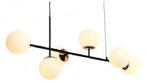 Подвесная люстра iLamp Golden 9136P/6 BK-WH в Соликамске - solikamsk.mebel24.online | фото