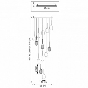 Подвесная люстра Lightstar Acrile 738131 в Соликамске - solikamsk.mebel24.online | фото 7