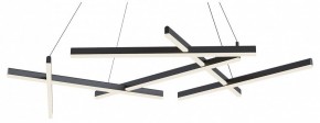Подвесная люстра Maytoni Line MOD016PL-L80BK в Соликамске - solikamsk.mebel24.online | фото