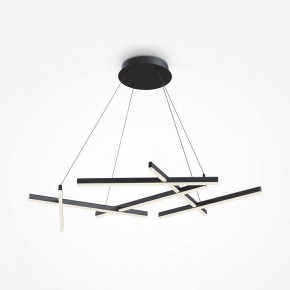 Подвесная люстра Maytoni Line MOD016PL-L80BK в Соликамске - solikamsk.mebel24.online | фото 2