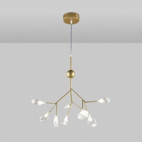 Подвесная люстра Natali Kovaltseva GRACE ll GRACE 75554/9С GOLD SATIN в Соликамске - solikamsk.mebel24.online | фото 3