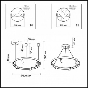 Подвесная люстра Odeon Light Fonda 4317/58L в Соликамске - solikamsk.mebel24.online | фото 6