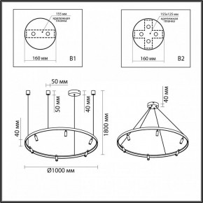 Подвесная люстра Odeon Light Fonda 4317/93L в Соликамске - solikamsk.mebel24.online | фото 6