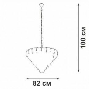 Подвесная люстра Vitaluce V58340 V58340-8/25 в Соликамске - solikamsk.mebel24.online | фото 3