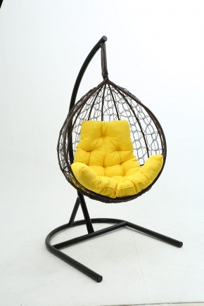 Подвесное кресло Бароло (коричневый/желтый) в Соликамске - solikamsk.mebel24.online | фото