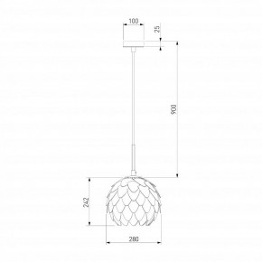 Подвесной светильник Eurosvet Cedro 304/1 в Соликамске - solikamsk.mebel24.online | фото 4