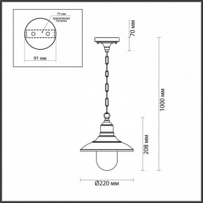 Подвесной светильник Odeon Light Campa 4965/1 в Соликамске - solikamsk.mebel24.online | фото 5