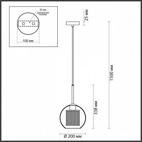 Подвесной светильник Odeon Light Clocky 4939/1 в Соликамске - solikamsk.mebel24.online | фото 4