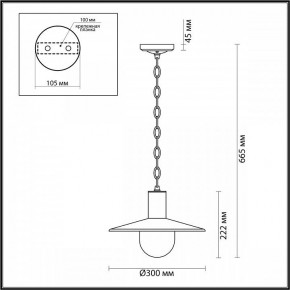 Подвесной светильник Odeon Light Furcadia 4833/1 в Соликамске - solikamsk.mebel24.online | фото 5