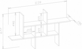 Полка навесная ПК-6 в Соликамске - solikamsk.mebel24.online | фото 4
