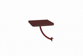 Полка прикроватная квадратная (МилСон) в Соликамске - solikamsk.mebel24.online | фото 8