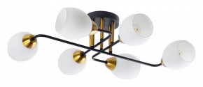 Потолочная люстра Arte Lamp Andrea A8141PL-6BK в Соликамске - solikamsk.mebel24.online | фото