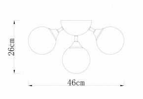 Потолочная люстра Arte Lamp Fobos A2704PL-5SG в Соликамске - solikamsk.mebel24.online | фото 3