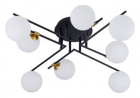 Потолочная люстра Arte Lamp Gemini A2243PL-8BK в Соликамске - solikamsk.mebel24.online | фото