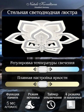 Потолочная люстра Natali Kovaltseva Cascade LED LAMPS 81158 в Соликамске - solikamsk.mebel24.online | фото 7