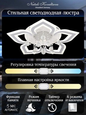 Потолочная люстра Natali Kovaltseva Cascade LED LAMPS 81159 в Соликамске - solikamsk.mebel24.online | фото 7