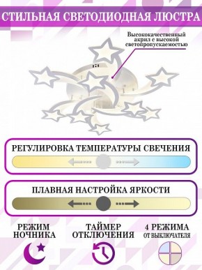 Потолочная люстра Natali Kovaltseva LED LAMPS LED LAMPS 81225 в Соликамске - solikamsk.mebel24.online | фото 5