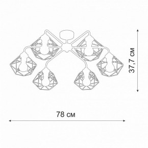 Потолочная люстра Vitaluce V42580 V42580-0/6PL в Соликамске - solikamsk.mebel24.online | фото 2