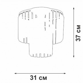 Потолочная люстра Vitaluce V5153 V5153-1/4PL в Соликамске - solikamsk.mebel24.online | фото 4