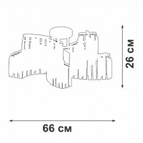 Потолочная люстра Vitaluce V5884 V5884-0/10PL в Соликамске - solikamsk.mebel24.online | фото 4