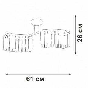 Потолочная люстра Vitaluce V5884 V5884-0/4PL в Соликамске - solikamsk.mebel24.online | фото 4