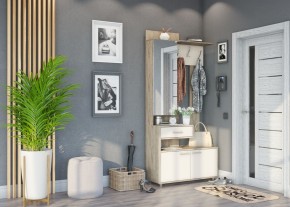 ГРАФ Прихожая (модульная) перламутр в Соликамске - solikamsk.mebel24.online | фото 3