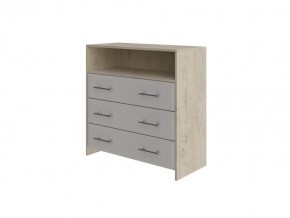 PROxSON Комод Varna (ЛДСП+ткань Бунратти/Savana Milk (молочный)) 90x40 в Соликамске - solikamsk.mebel24.online | фото