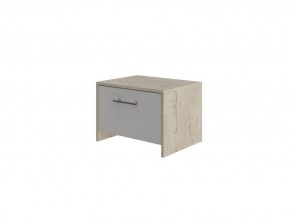 PROxSON Тумба Varna (ЛДСП+ткань Бунратти/Savana Milk (молочный)) 51x40 в Соликамске - solikamsk.mebel24.online | фото