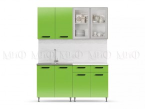 РИО-1 ЛДСП Кухонный гарнитур 1,6 м (Олива) в Соликамске - solikamsk.mebel24.online | фото