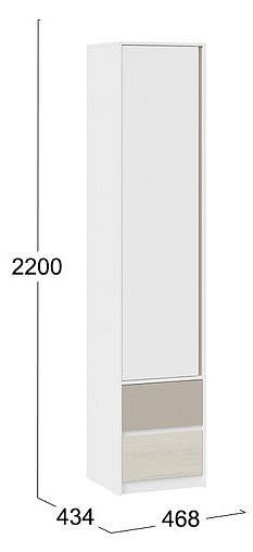 Шкаф для белья Сканди в Соликамске - solikamsk.mebel24.online | фото 4