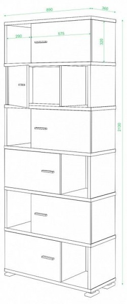 Шкаф комбинированный Домино СБ-30/6 в Соликамске - solikamsk.mebel24.online | фото 3