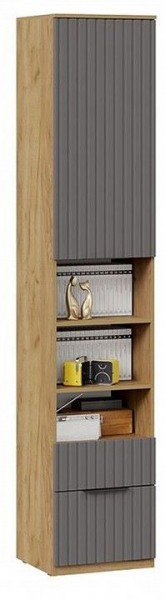 Шкаф комбинированный Хилтон Исп. 2 в Соликамске - solikamsk.mebel24.online | фото 4