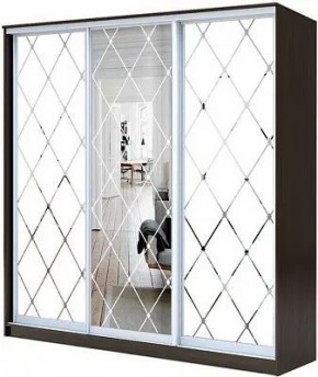 Шкаф-купе ХИТ 22-20-666 РОМБ БОЛЬШОЙ МАТОВЫЙ в Соликамске - solikamsk.mebel24.online | фото