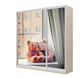 Шкаф-купе ХИТ 22-4-20-777 МИШКИ НА ОКНЕ в Соликамске - solikamsk.mebel24.online | фото