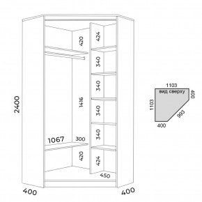 Шкаф-купе ХИТ-У-24-4-11 в Соликамске - solikamsk.mebel24.online | фото 3