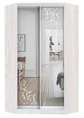 Шкаф-купе ХИТ-У-L-24-64-66 ОРНАМЕНТ в Соликамске - solikamsk.mebel24.online | фото